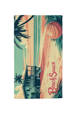 Beach Sauce Towel