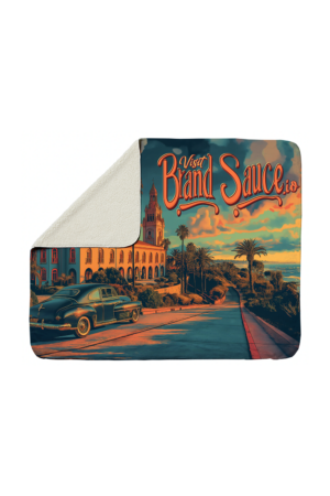 Brand Sauce Sherpa Blanket
