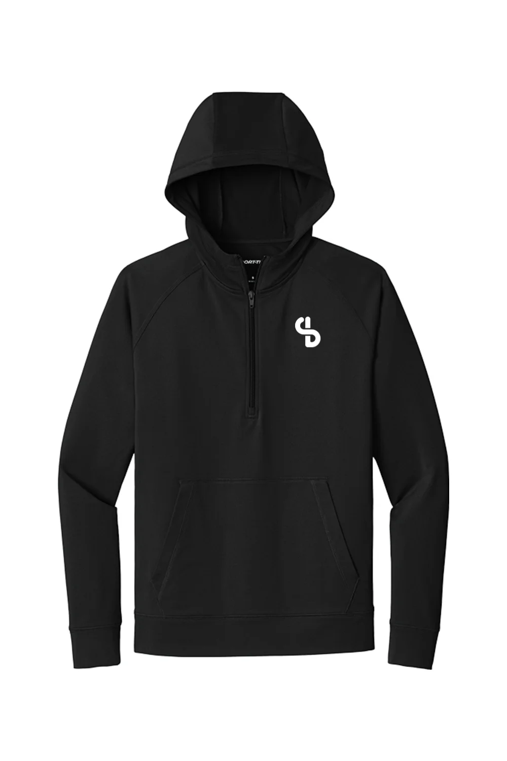 Men's Stretch 1/2-Zip Hoodie - Image 2