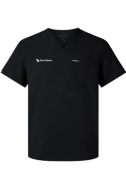 Alternative view of Men's Scrub V-Neck Top