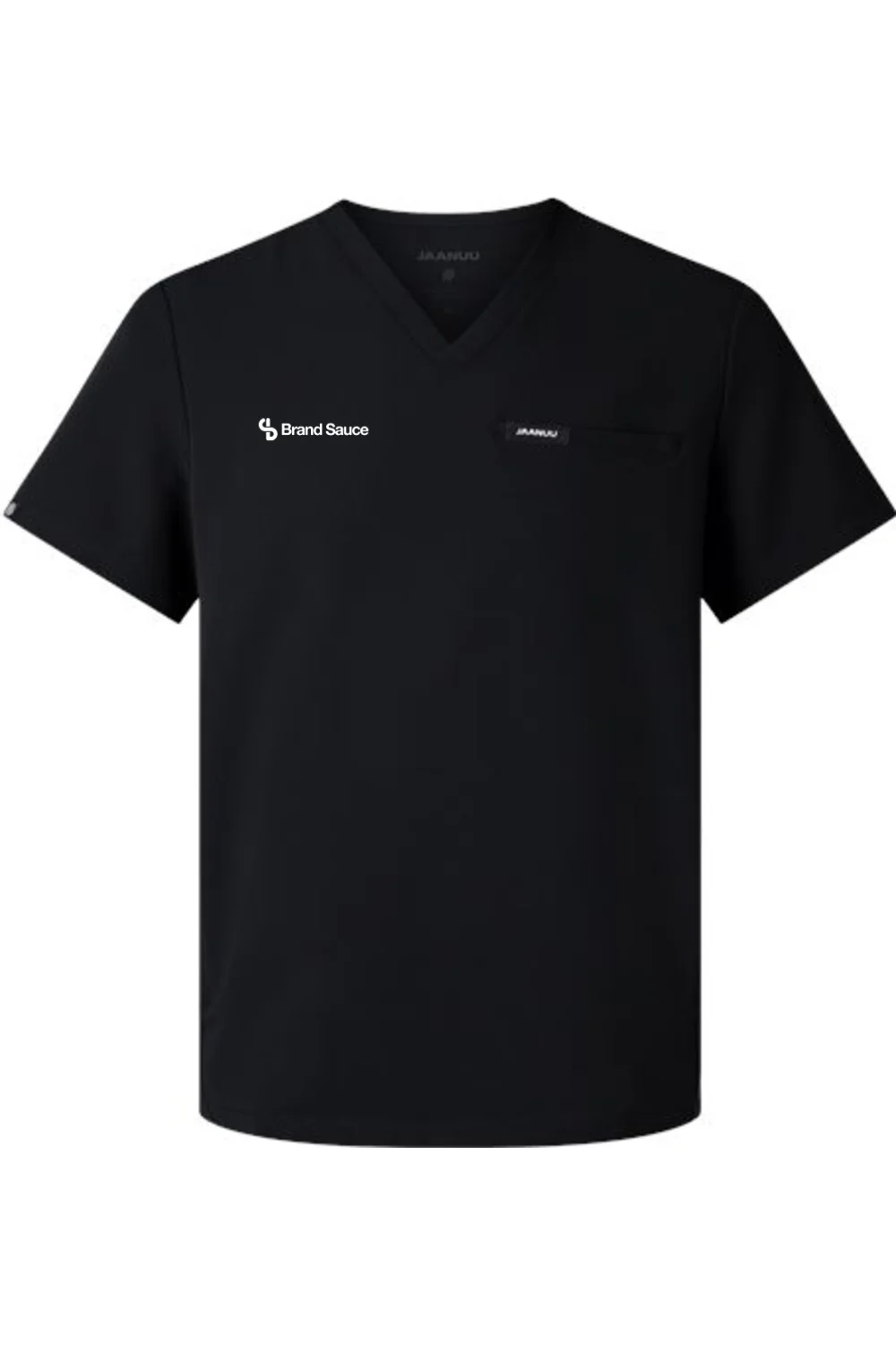 Men's Scrub V-Neck Top - Image 2