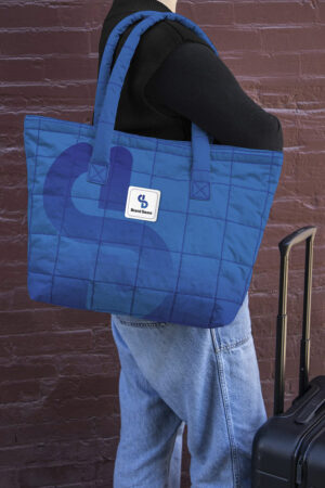 Large Quilted Puffy Totes - Image 3
