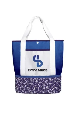 Mesh Tote With Cooler
