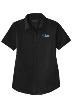 Women's Short Sleeve Twill Shirt